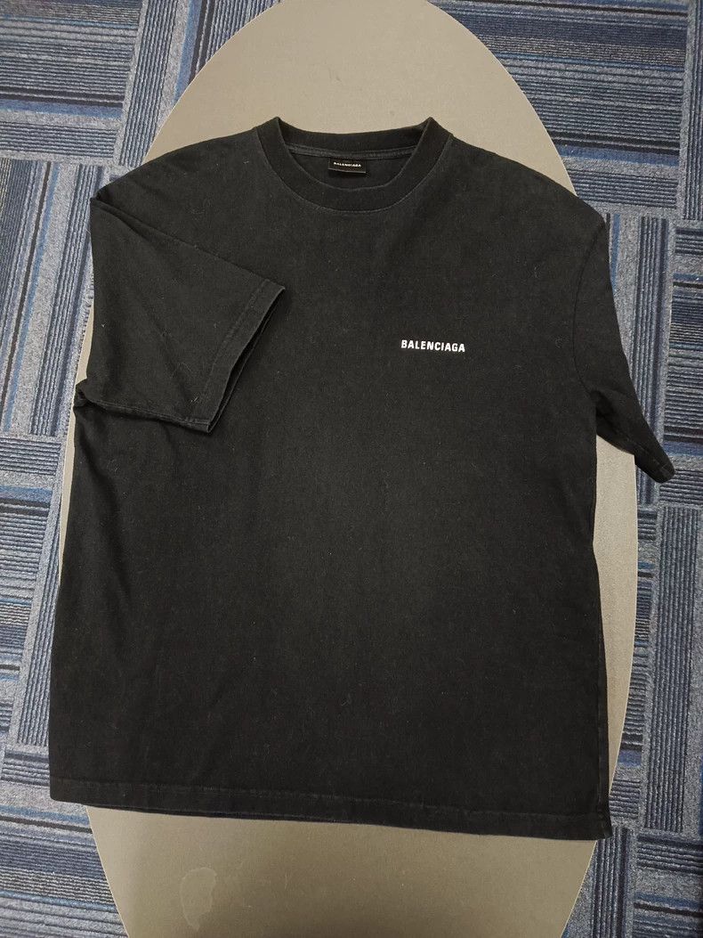 Balenciaga Classic letter logo printed short sleeve T-shir