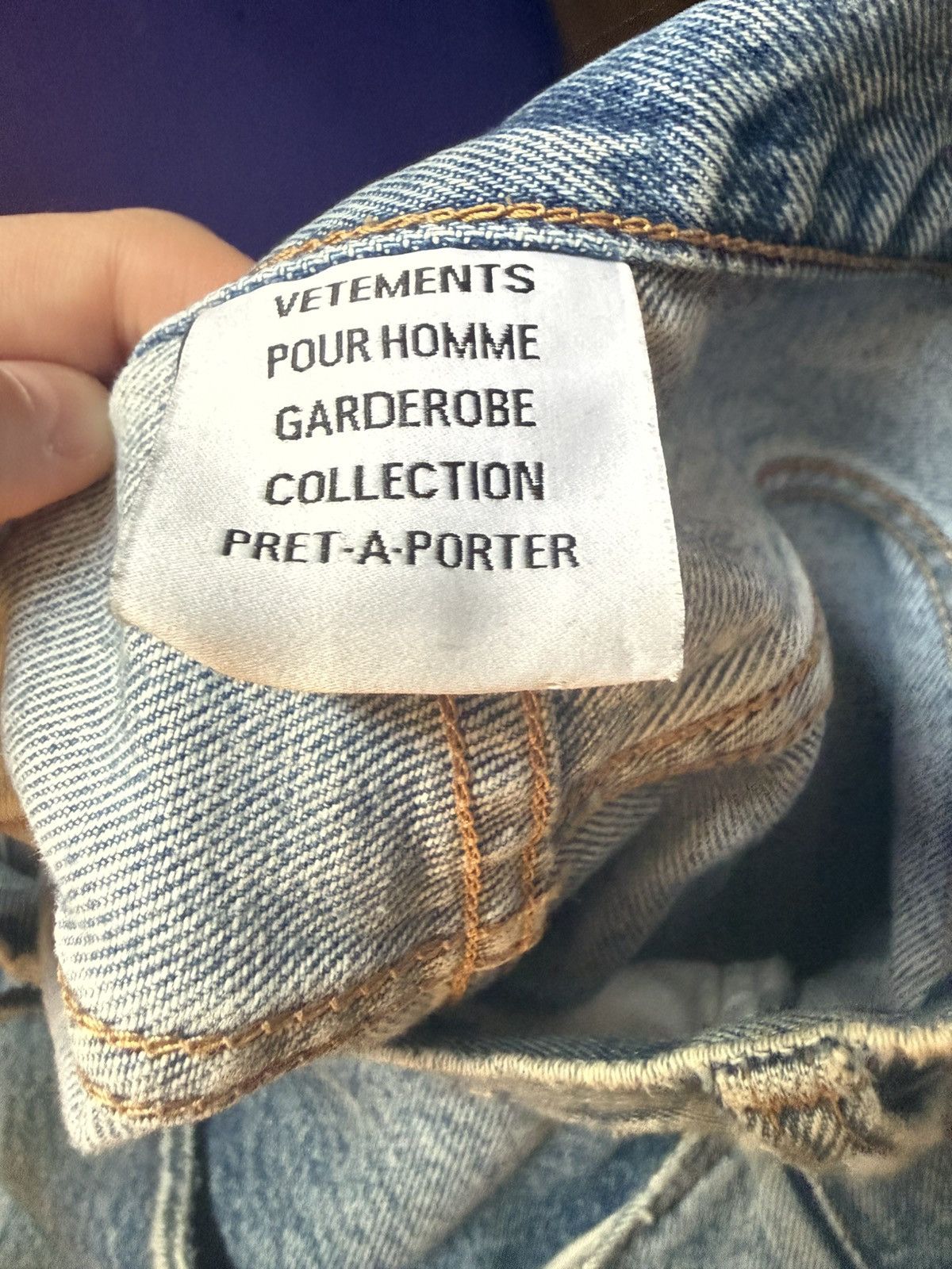 Vetements VETEMENTS JEANS ASAP Size US 36 / EU 52 - 4 Thumbnail