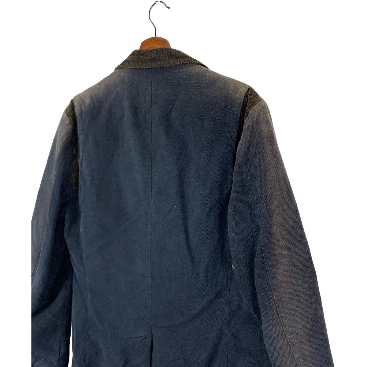 Iceberg VINTAGE ICEBERG HISTORY DENIM PUNK GOTHIC FADED JACKET Size US M / EU 48-50 / 2 - 7 Thumbnail