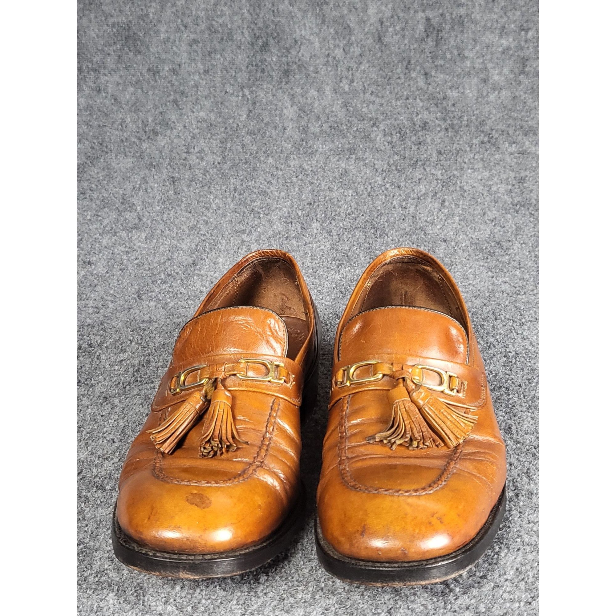 Florsheim Florsheim Imperial Quality Loafers Men Sz 10.5A Tassel Brown Size US 10.5 / EU 43-44 - 3 Thumbnail