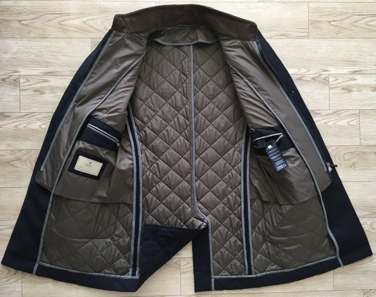 Hackett Hackett Mayfair London Bespoke Wool Padded Overcoat Size US S / EU 44-46 / 1 - 7 Thumbnail
