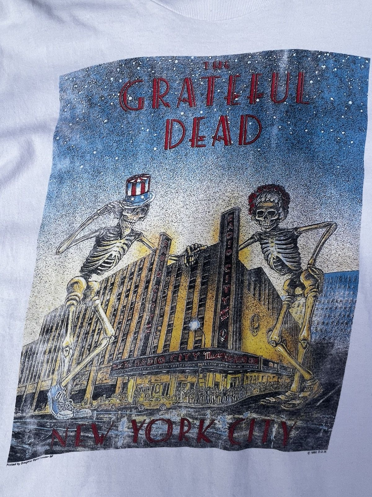 Band Tees 1995 Grateful Dead “Radio city NY” tee Size US XL / EU 56 / 4 - 2 Thumbnail