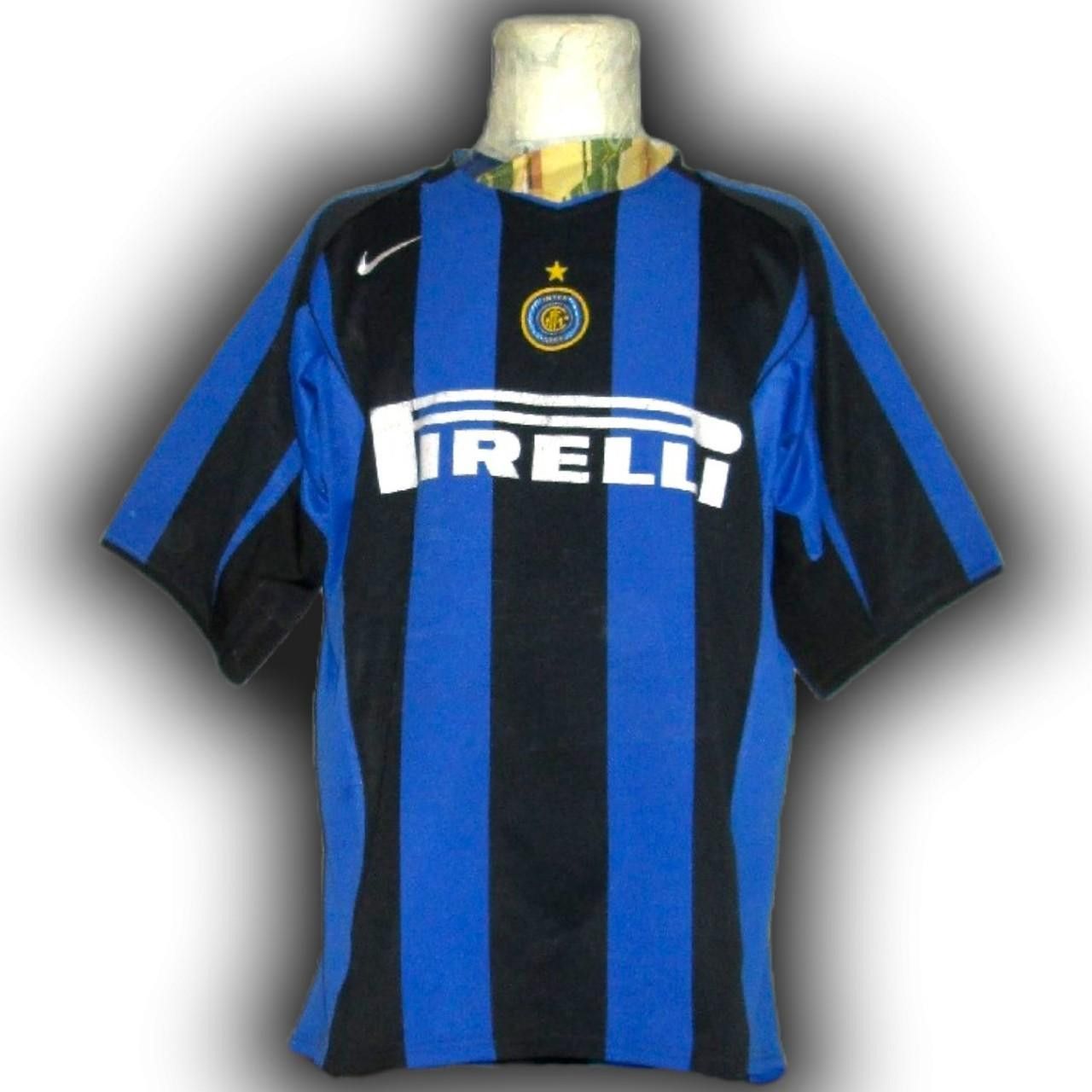 Nike Inter Milan 2004 2005 Home Shirt Jersey Size US XL / EU 56 / 4 - 1 Thumbnail
