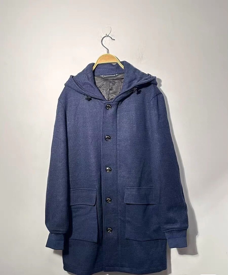 Ermenegildo Zegna ZEGNA Men's Wool Cashmere Coat Size US XL / EU 56 / 4 - 1 Thumbnail