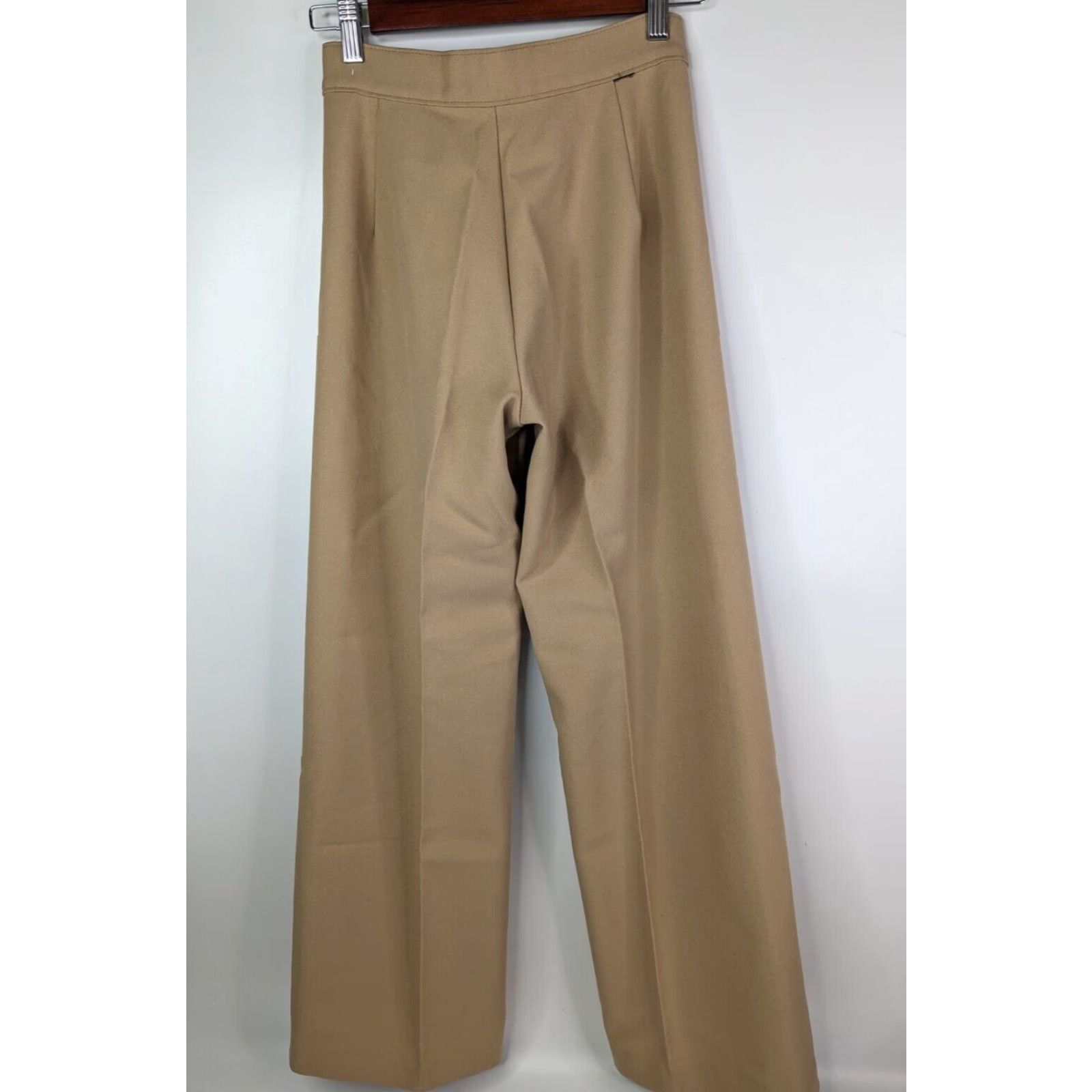 Levi's VINTAGE Levi's Pants 70s Trousers Beige High Rise Straight Leg Size 7 Women Regular Size 28" / US 6 / IT 42 - 4 Thumbnail