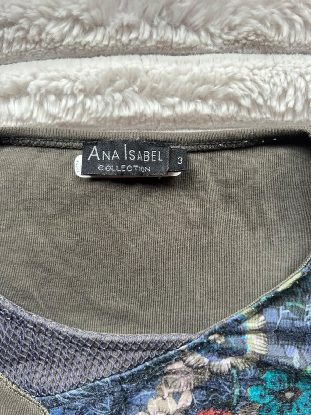 Other Vintage Ana Isabel Patchwork Mesh Top Size M / US 6-8 / IT 42-44 - 3 Thumbnail