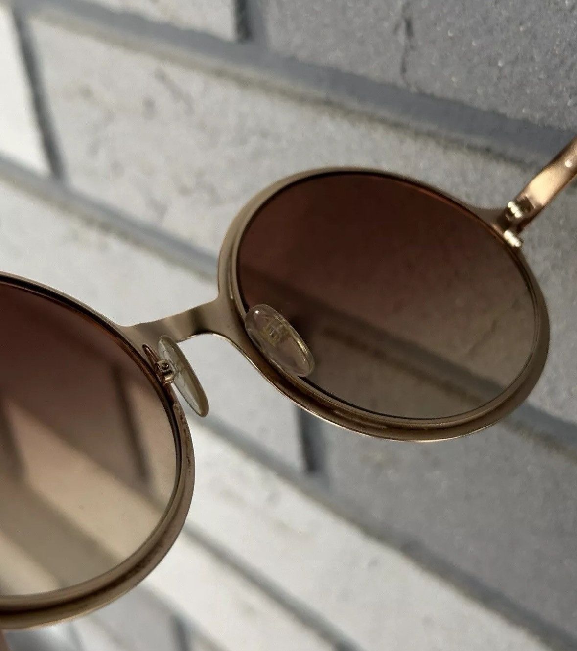 Tom Ford Tom Ford Ava-02 Gold Frame Women’s Round Sunglasses Size ONE SIZE - 19 Thumbnail