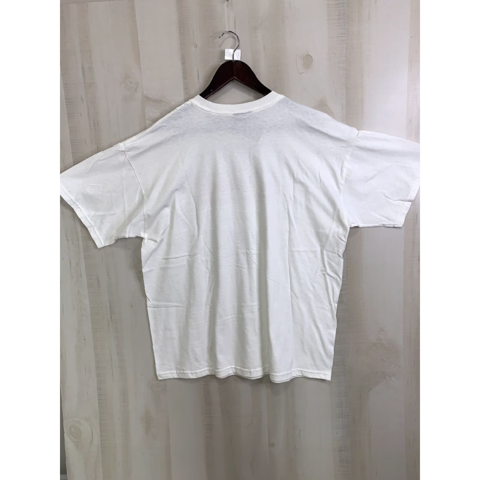 Vintage VINTAGE Steve & Barry's White Graphic T Shirt Adult XL NWT Crew Neck Short Sleeve Unisex 90s Y2K Funny Comfort Cotton Clothing Size US XL / EU 56 / 4 - 8 Thumbnail
