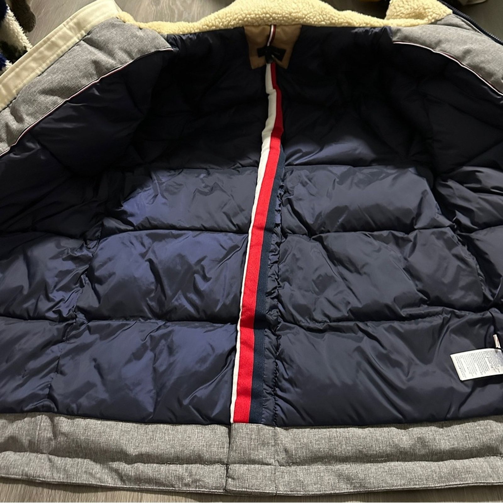 Tommy Hilfiger Tommy Hilfiger Men's Gray TH Storm Field Down Jacket Size L Size US L / EU 52-54 / 3 - 8 Thumbnail