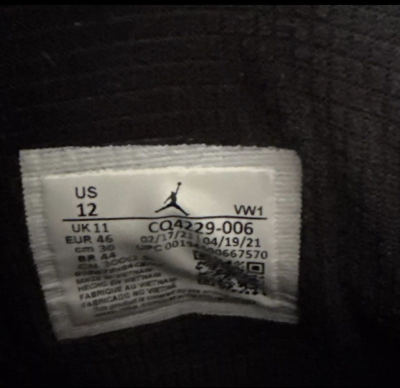 Jordan Brand Air Jordan Jordan Jumpman 2021 PF 'Bred' Size 12 CQ4229-006 Size US 12 / EU 45 - 11 Thumbnail
