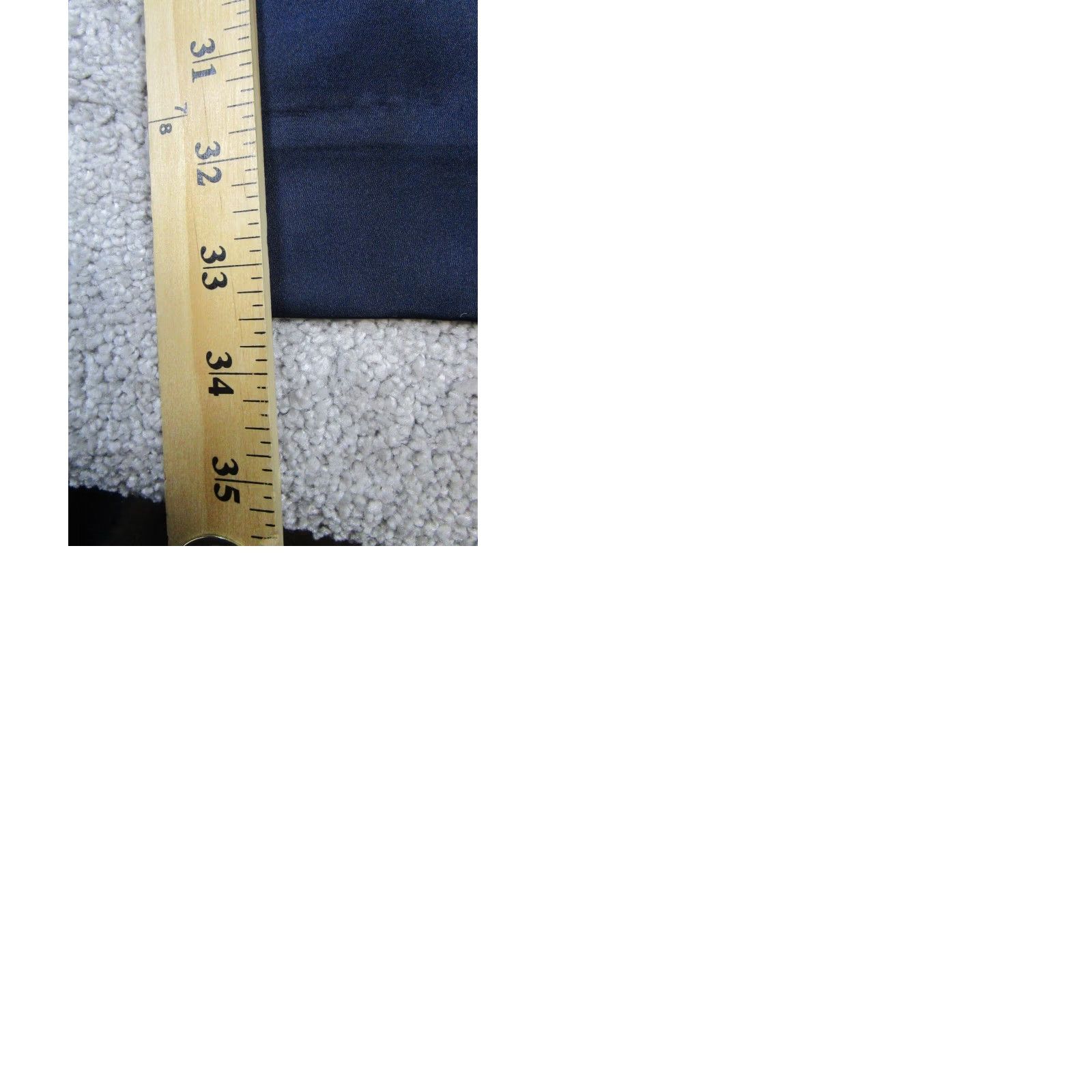 Karina Grimaldi Karina Grimaldi Isabeli Jumpsuit Women Small Blue Satin Wrap V-Neck Button Wide-Leg One-Piece Casual Party/Cocktail Travel New Size 28" / US 6 / IT 42 - 9 Thumbnail