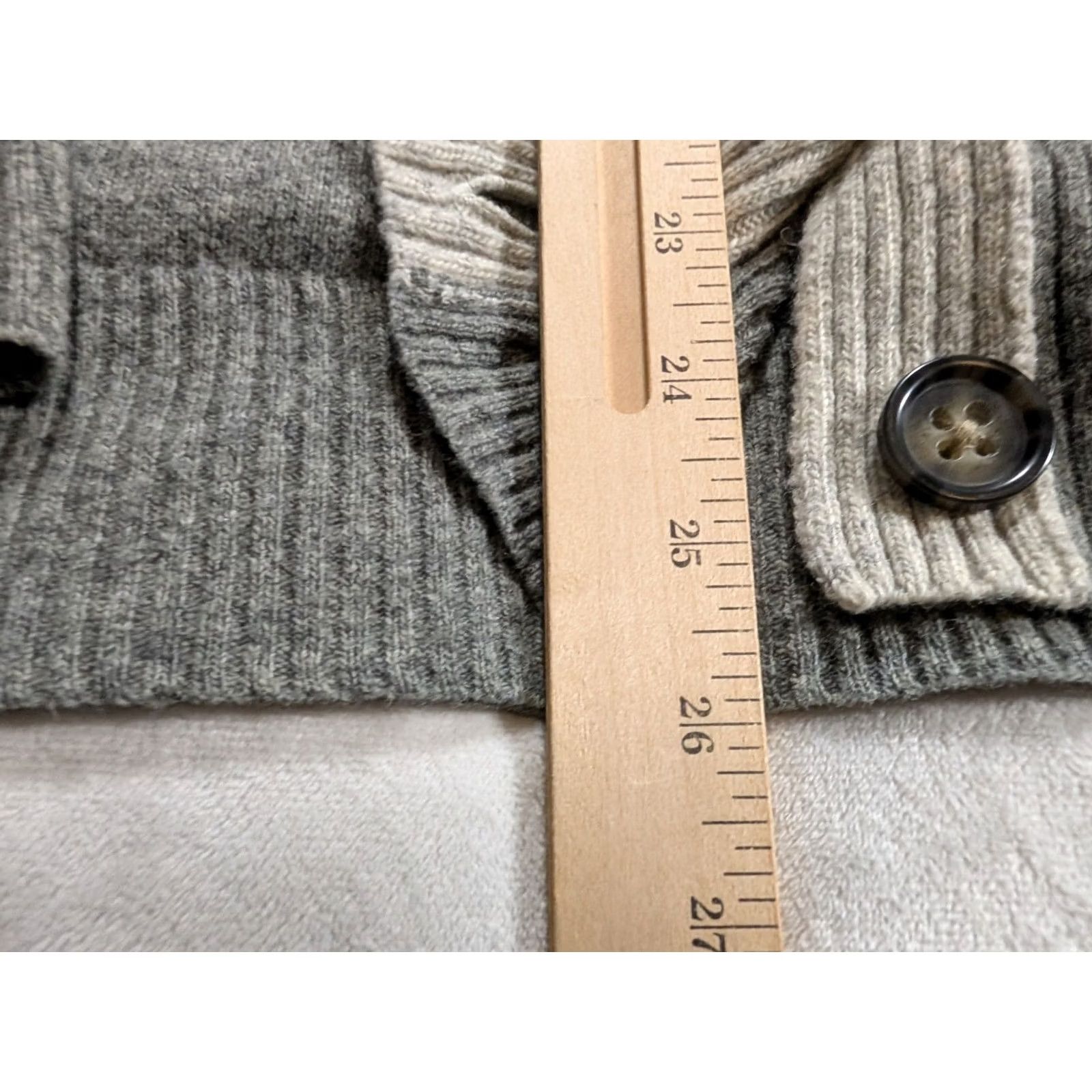Banana Republic VINTAGE Banana Republic Merino Wool Striped Cardigan Sweater with Pockets Size M Size M / US 6-8 / IT 42-44 - 4 Thumbnail