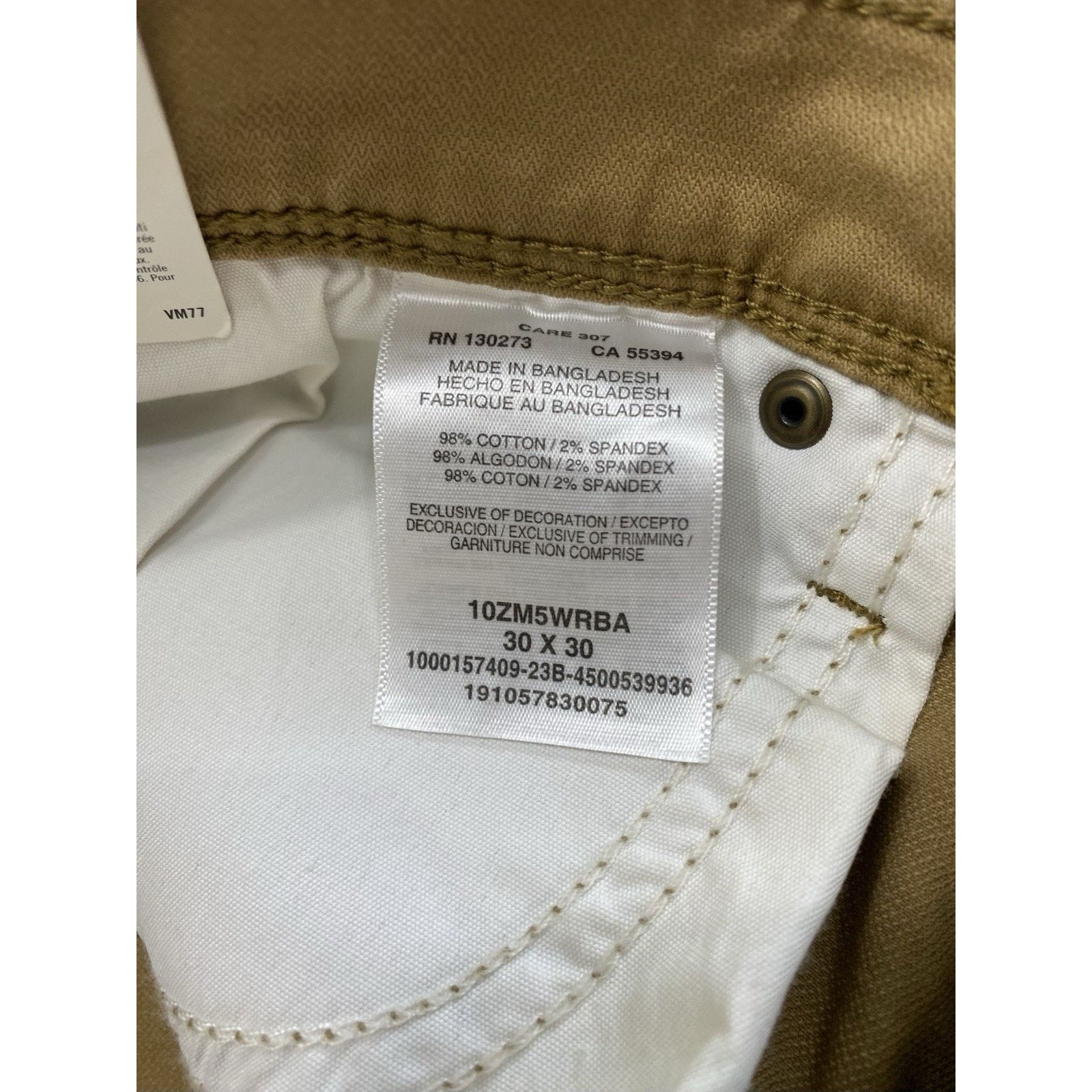 Wrangler Wrangler Authentics Men's Straight-fit Khaki Pants 30x30 Size US 30 / EU 46 - 7 Thumbnail