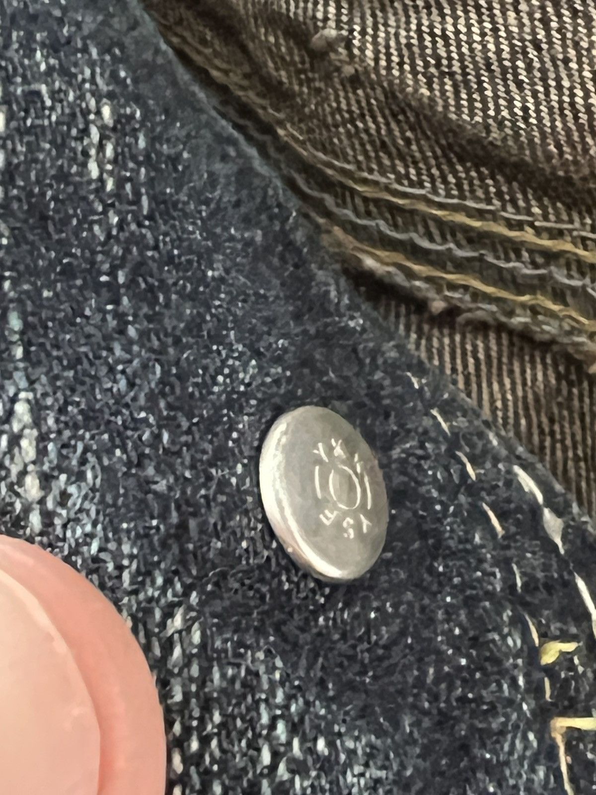 Japanese Brand P627 ET/ET BOITE FLARED DENIM MADE IN JAPAN Size US 30 / EU 46 - 12 Thumbnail