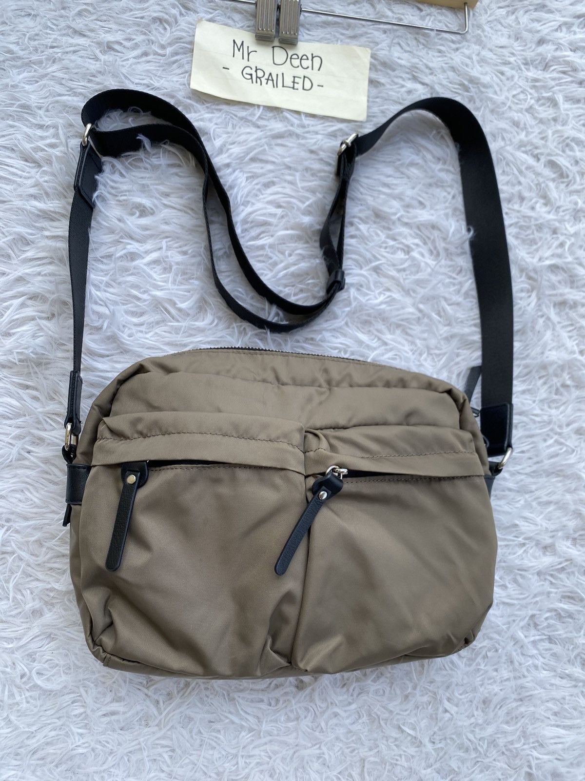 Yohji Yamamoto Rare Y'saccs Double Front Pocket Soulder Bag Size ONE SIZE - 6 Thumbnail