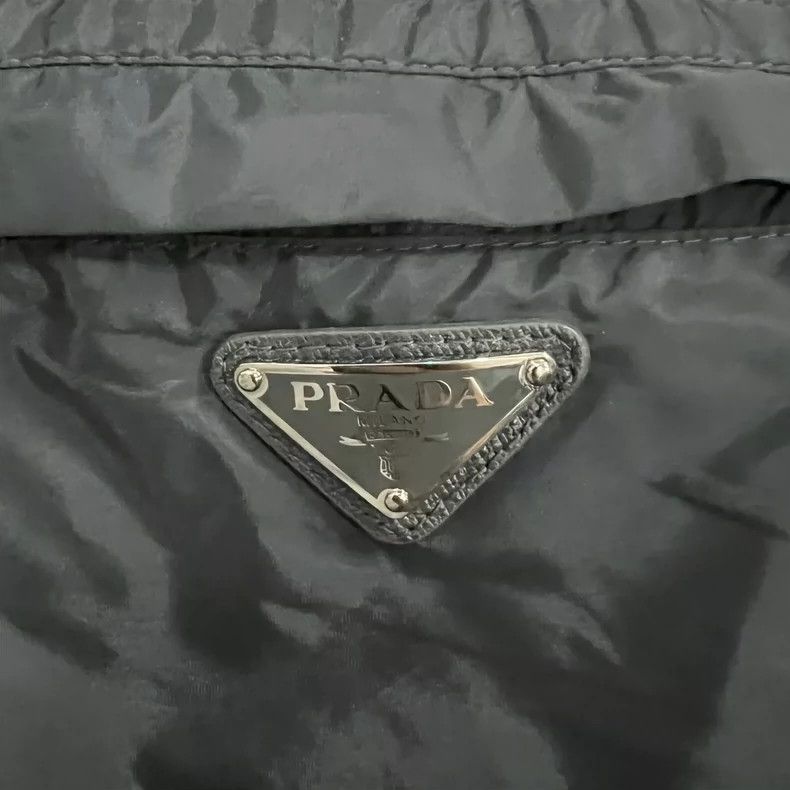 Prada Prada Blue nylon hooded long coat 2502-Nextarrow Size US XXL / EU 58 / 5 - 5 Thumbnail