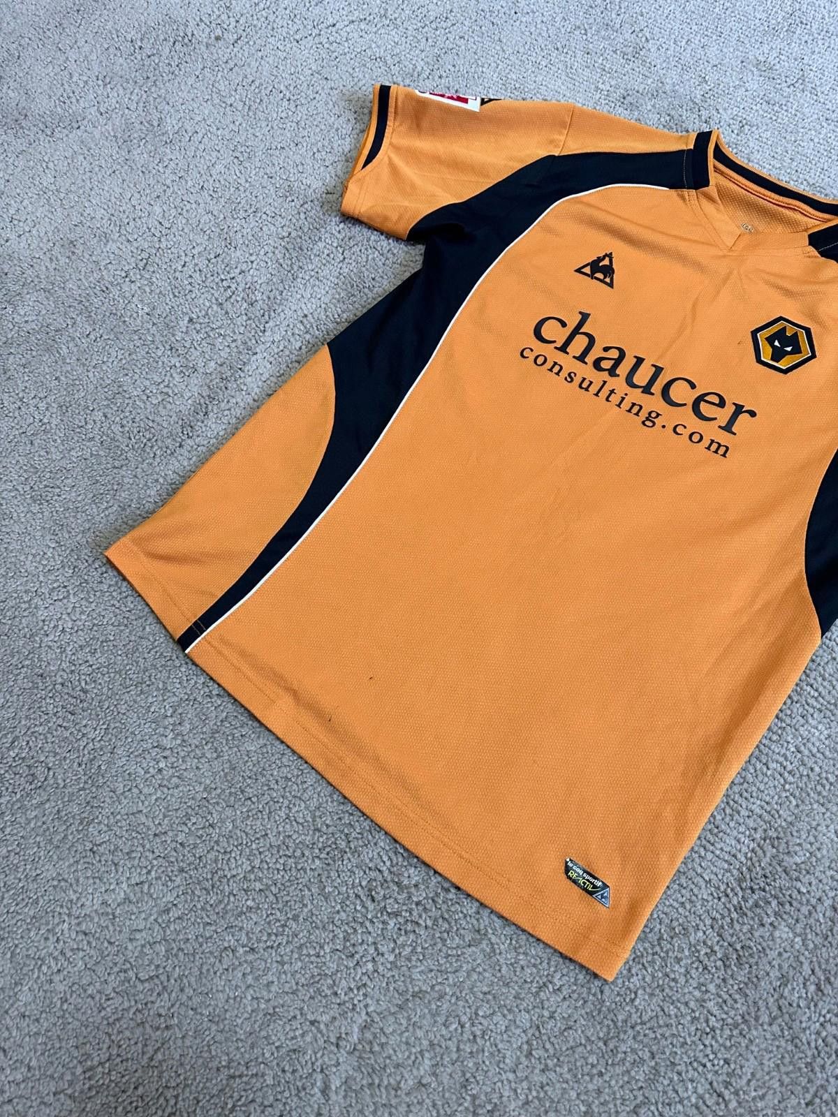 Le Coq Sportif #10 KEOGH Wolverhampton 2008/9 Football Shirt Soccer Jersey Size US L / EU 52-54 / 3 - 7 Thumbnail