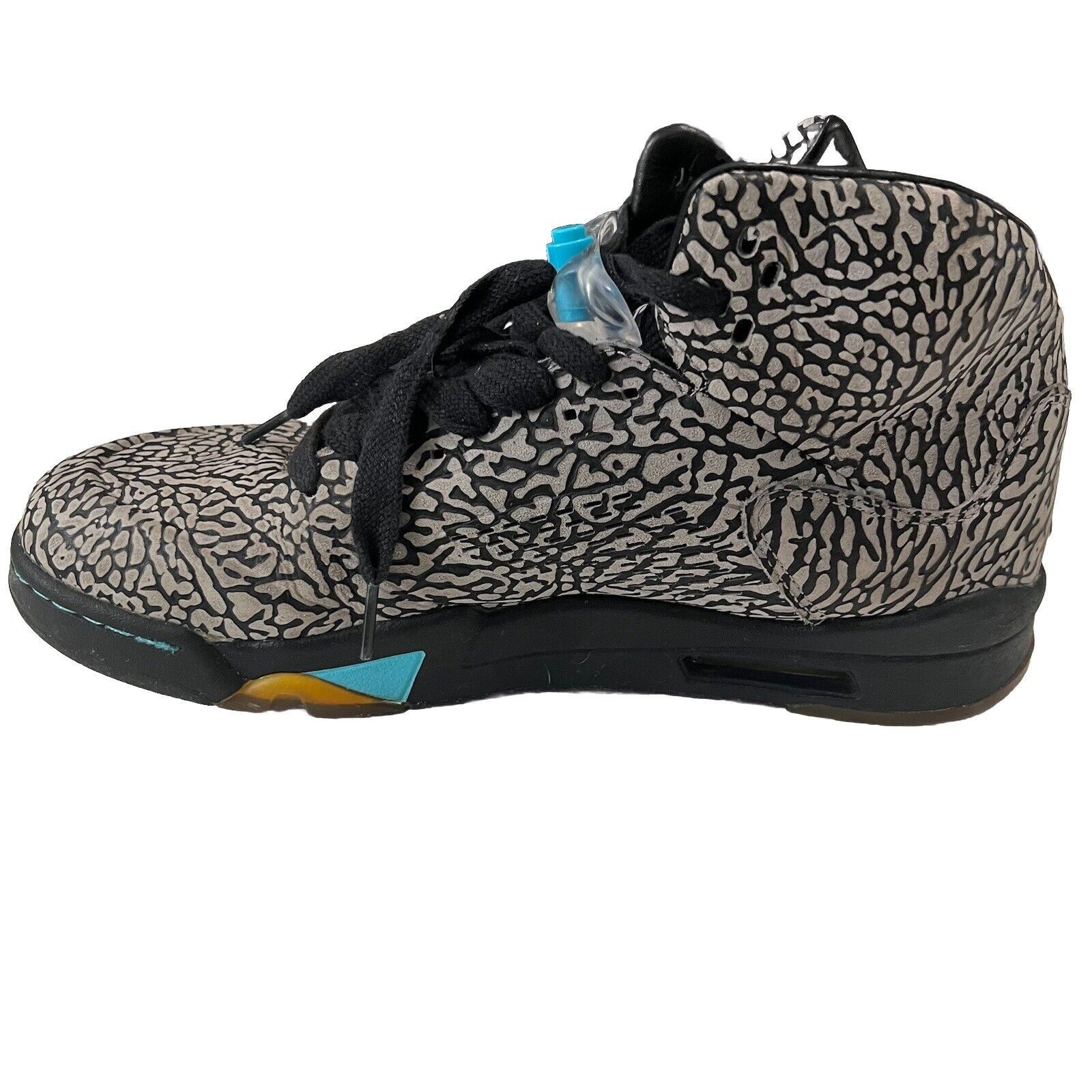 Nike Nike Air Jordan 5 3Lab5 Size 10.5 599581-007 Gray Black Blue Size US 10.5 / EU 43-44 - 4 Thumbnail