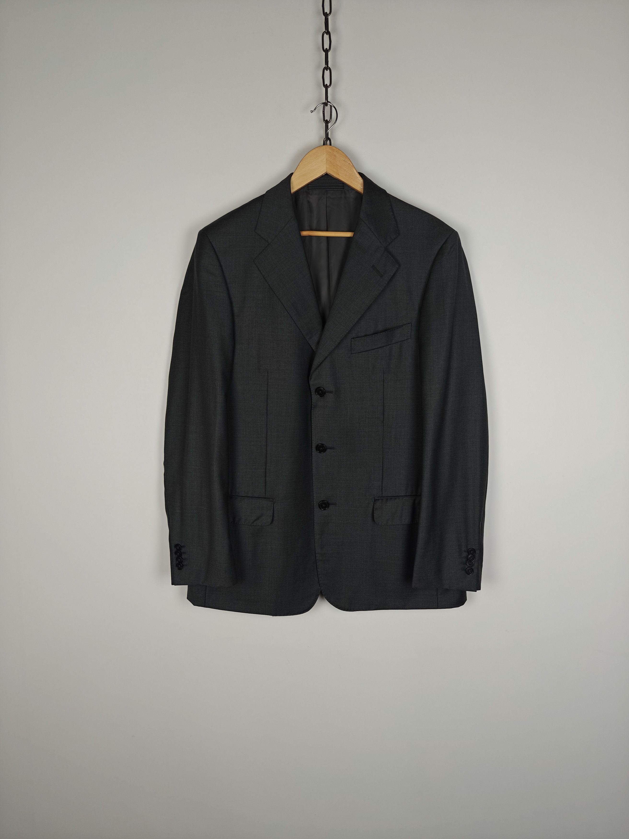 Ermenegildo Zegna Ermenegildo Zegna Wool Blazer Jacket Su Misura IT50R Size 40R - 1 Thumbnail