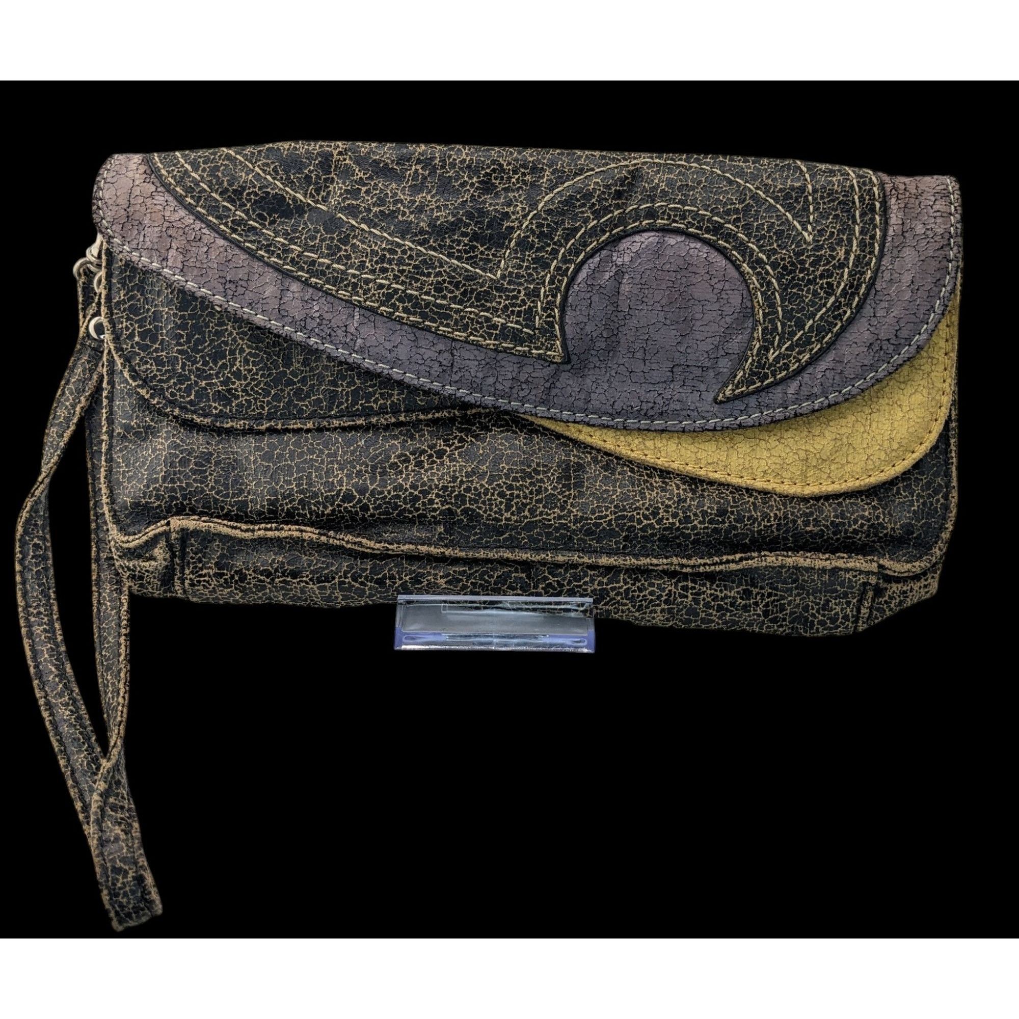 Other Vintage Jazzd Whimsygoth Witchy Moon Pattern Wristlet Clutch Size ONE SIZE - 1 Thumbnail