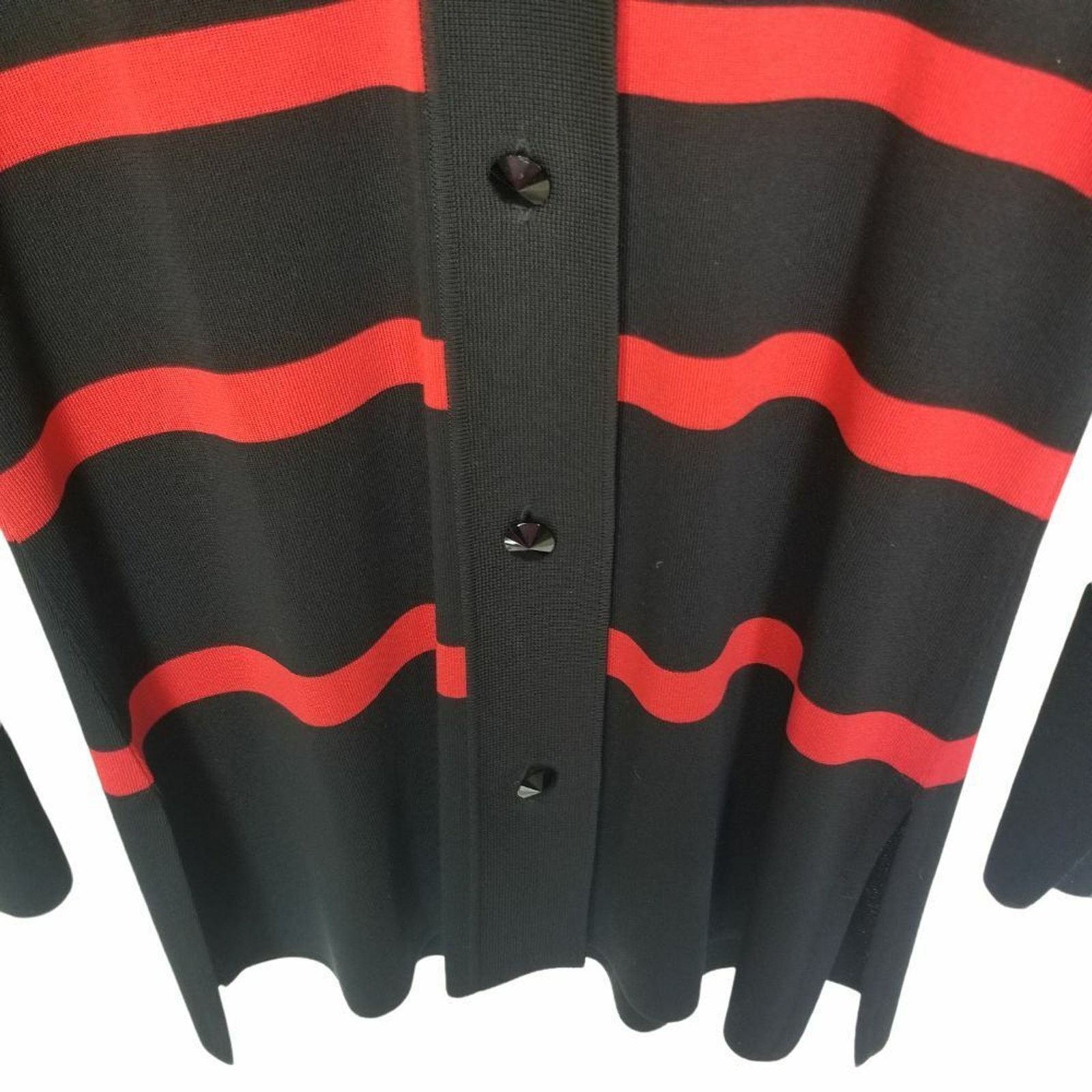 Vintage Vintage Exclusively Misook Womens Striped Cardigan Jacket S Size S / US 4 / IT 40 - 3 Thumbnail
