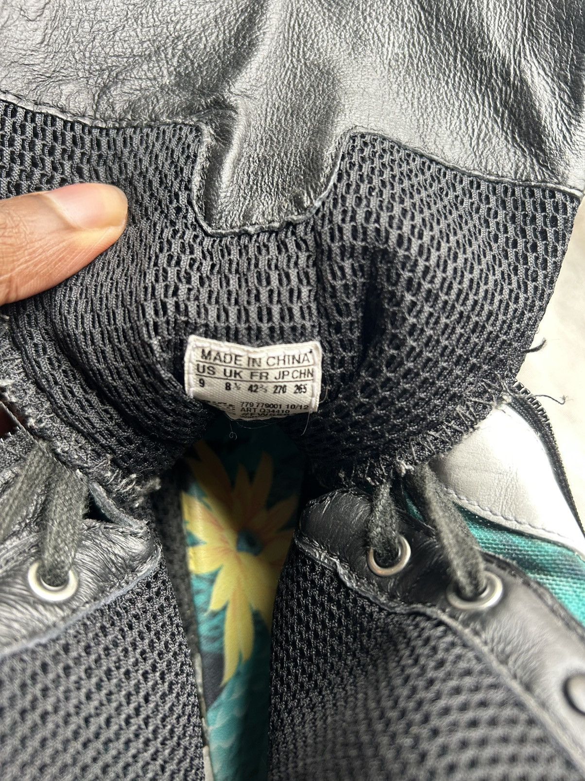 Y-3 Y-3 Floral Print Foldable Sneakers(Rare) Size US 9 / EU 42 - 7 Thumbnail