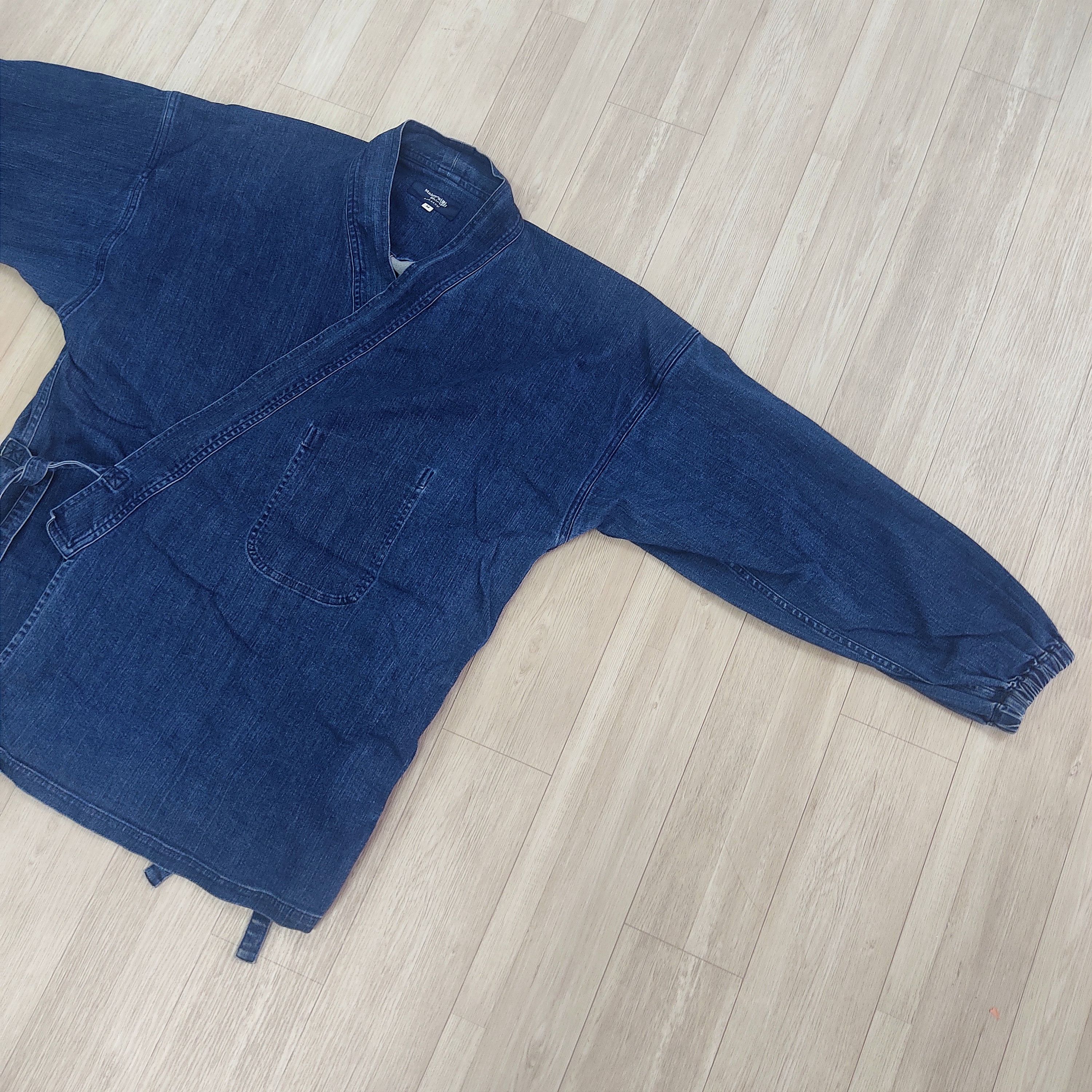Kaihara Denim KAIHARA DENIM Kamakura Denim Samue Kimono Jacket Size US M / EU 48-50 / 2 - 8 Thumbnail
