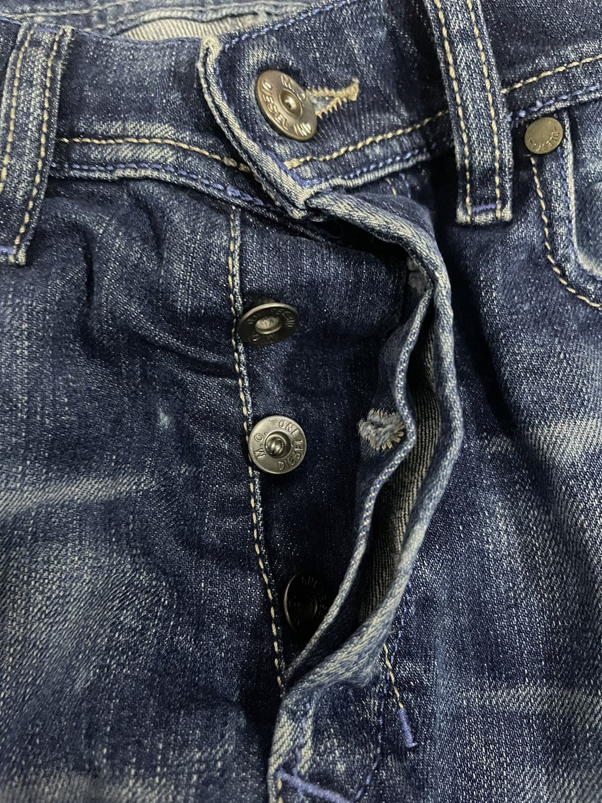 Diesel Diesel Distressed Jeans (14) Size US 30 / EU 46 - 14 Thumbnail
