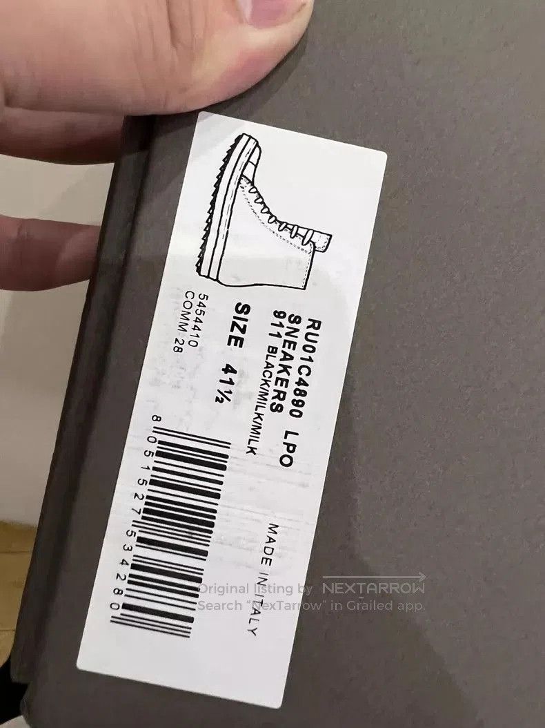 Rick Owens Rick Owens High. Size US 11 / EU 44 - 7 Thumbnail