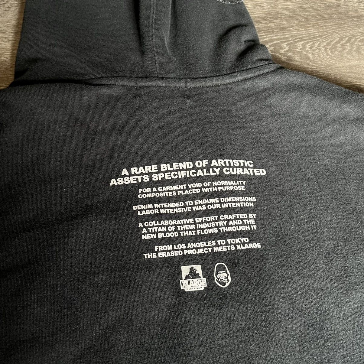 X-LARGE Rare Erased Project X-Large Patches Embroidered Logo Hoodie Size US XL / EU 56 / 4 - 10 Thumbnail