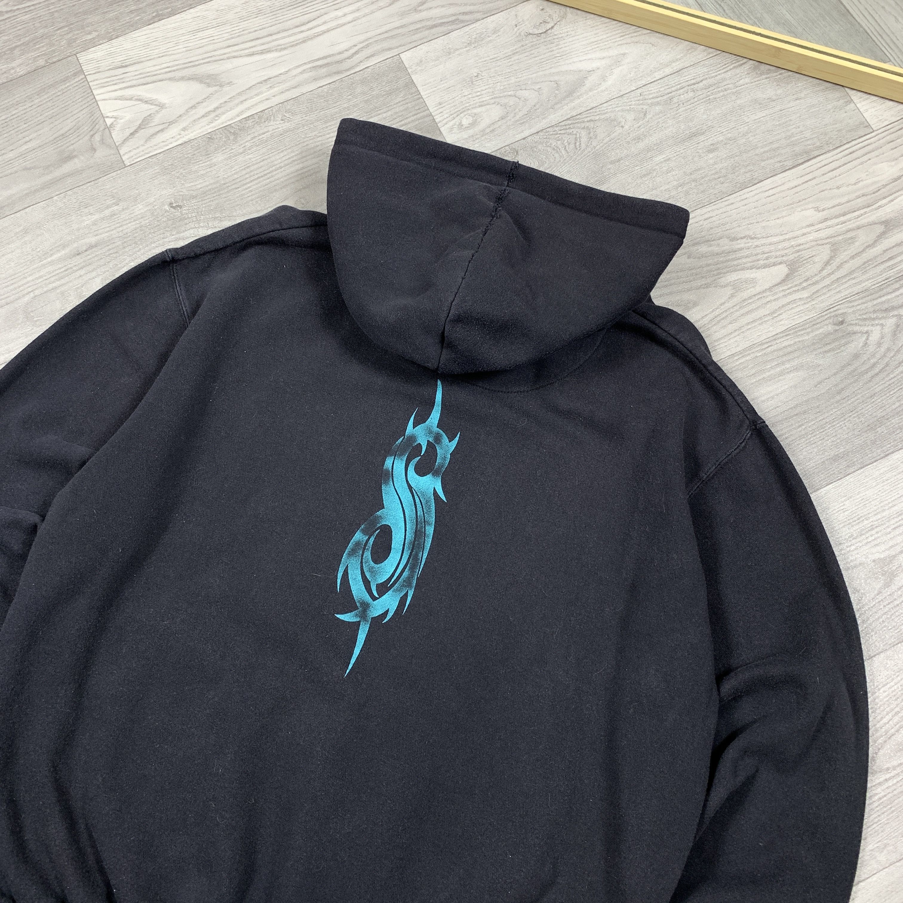 Slipknot Vintage Slipknot 90s Black Rock Band Graphic Hoodie Sweat XL Size US XL / EU 56 / 4 - 6 Thumbnail