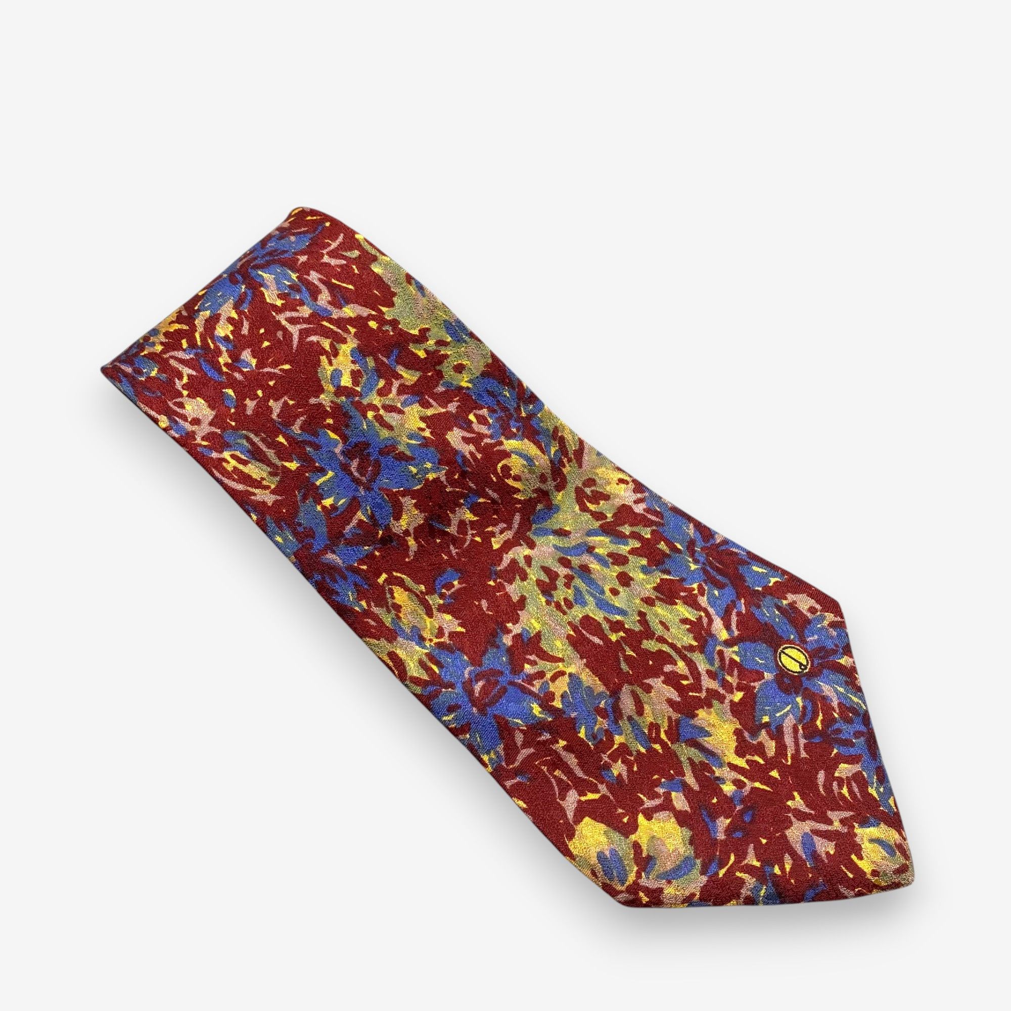 Alfred Dunhill Vintage Alfred Dunhill SILK Necktie Cravate Pure Silk Size ONE SIZE - 1 Thumbnail