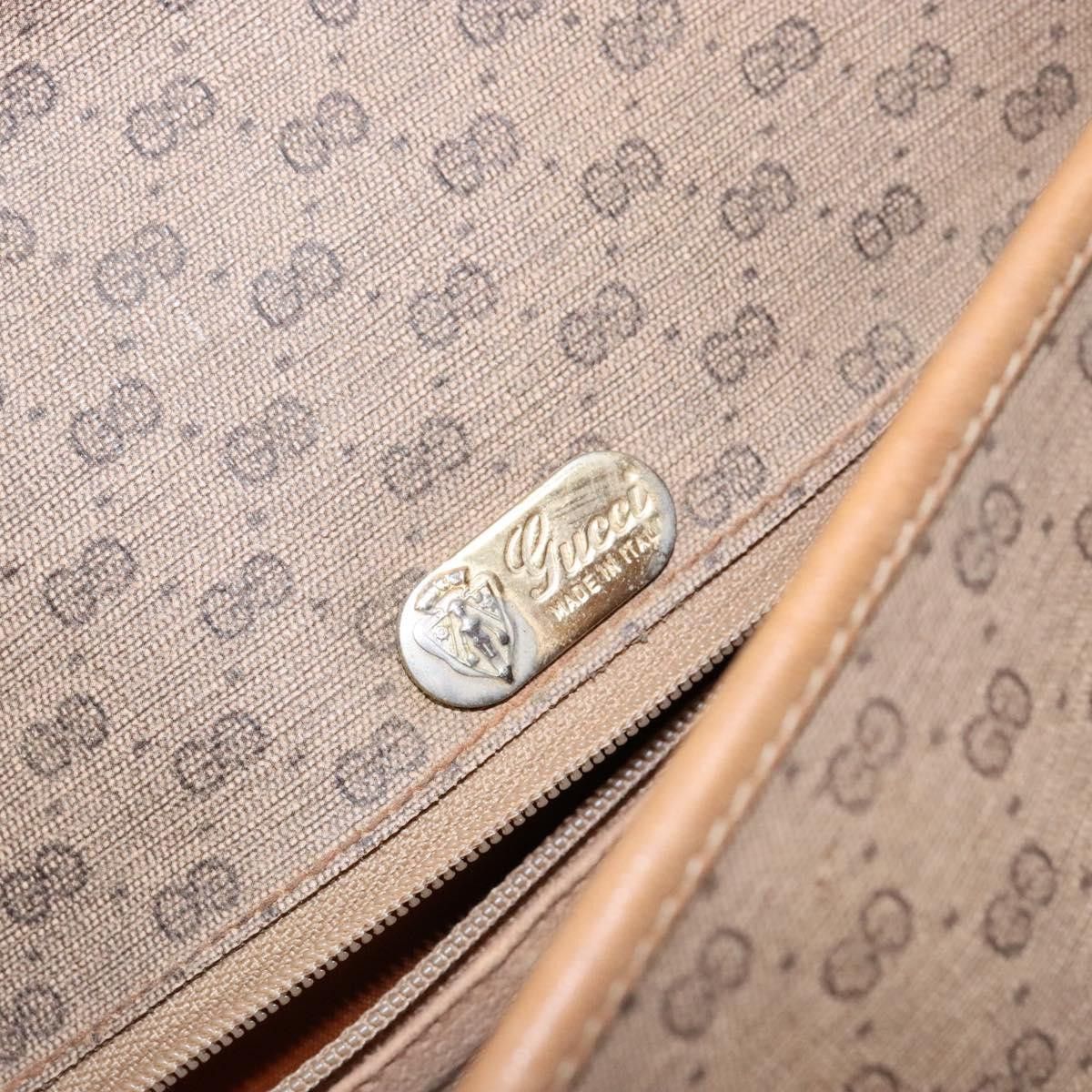 Gucci GUCCI Micro GG Supreme Shoulder Bag Pvc Beige Gold Size ONE SIZE - 18 Thumbnail