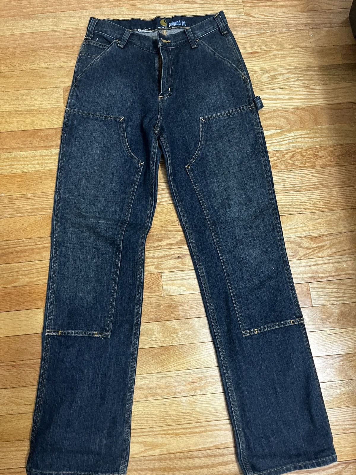 Carhartt × Vintage Carhartt Double Knee Denim Size US 31 - 1 Thumbnail
