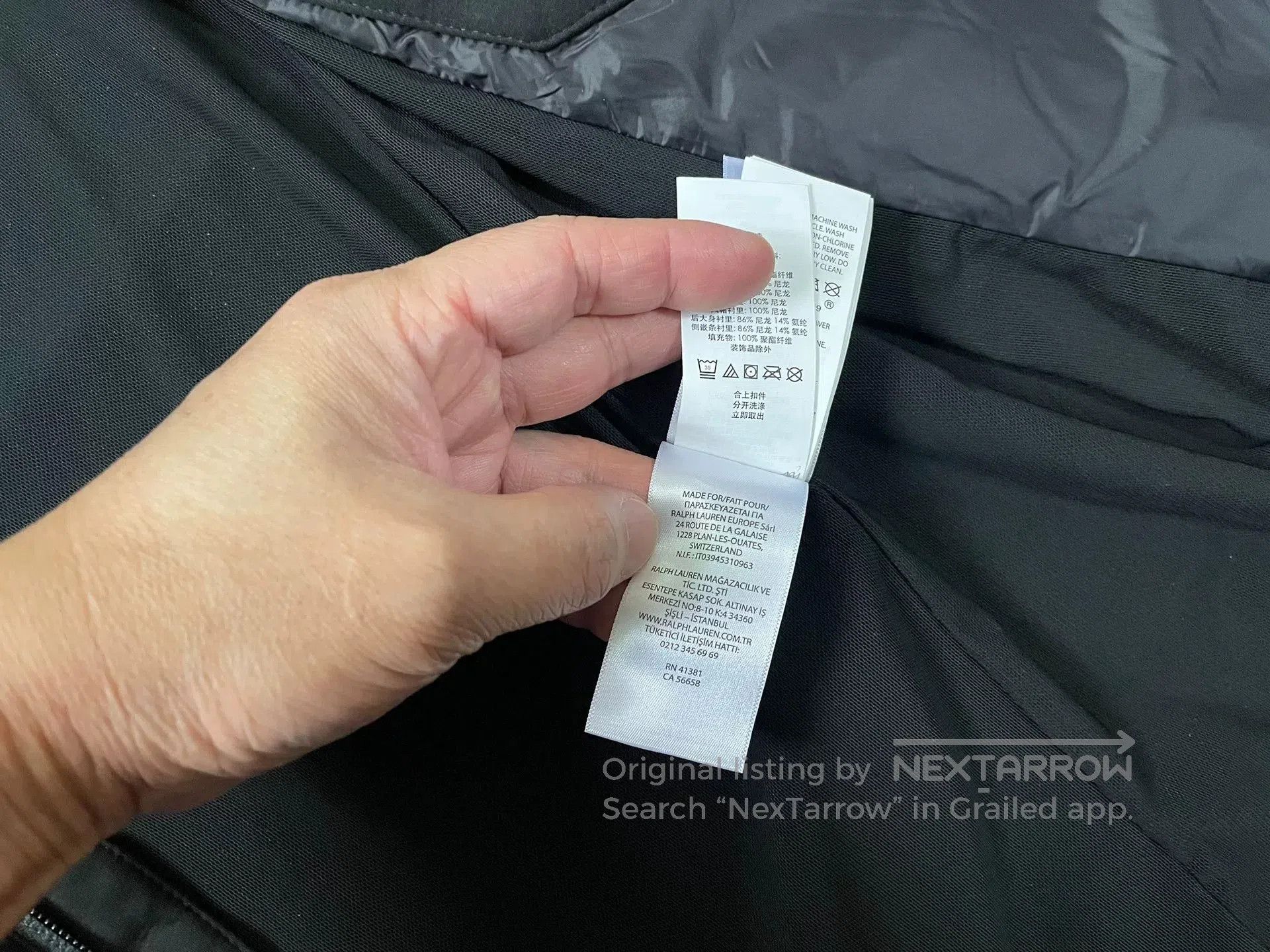 Polo Ralph Lauren Ralph Lauren Men's Black Coat. Size US S / EU 44-46 / 1 - 4 Thumbnail