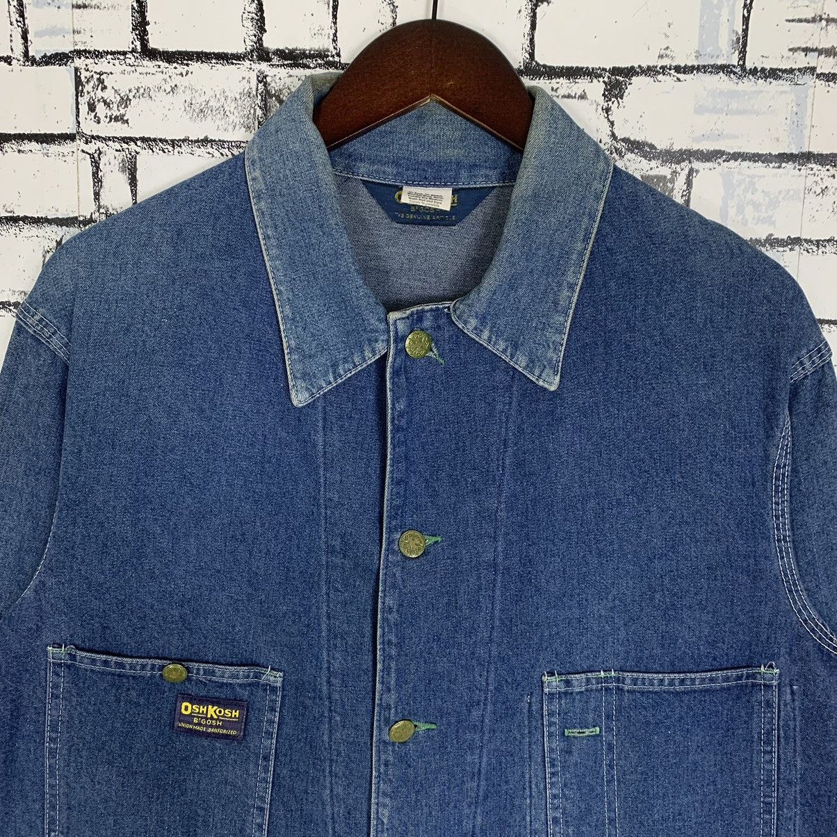 Oshkosh Vintage 60s 70s Oshkosh B' Gosh Workers Denim Jacket Size US M / EU 48-50 / 2 - 2 Thumbnail