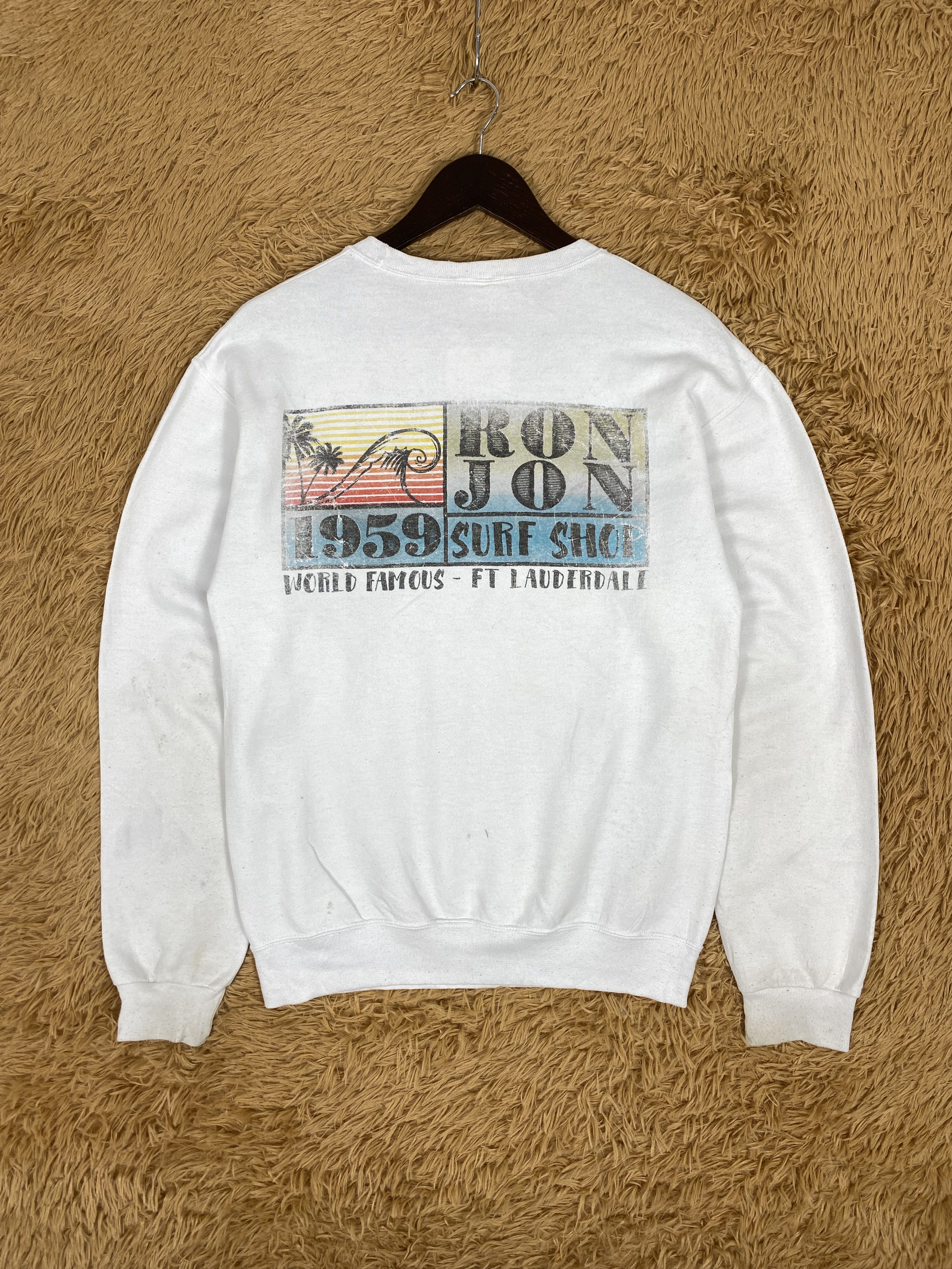 Ron Jon Surf Shop Vintage Ron Jon Surf Shop Sweatshirts PS0031 Size US S / EU 44-46 / 1 - 1 Thumbnail