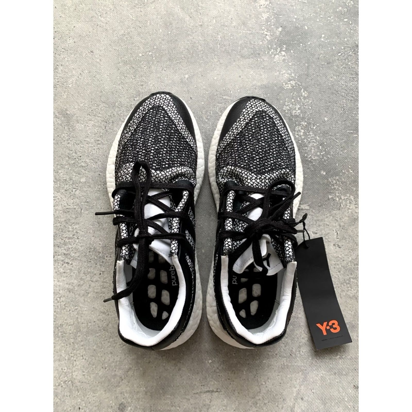 Adidas ADIDAS Y-3 PUREBOOST Sneaker Men US 6 1/2, UK 6, EU 39 1/3, Multicolor, CP9888, 2017, Athletic, Low Top, Synthetic, Sneakers Size US 6 / EU 39 - 6 Thumbnail