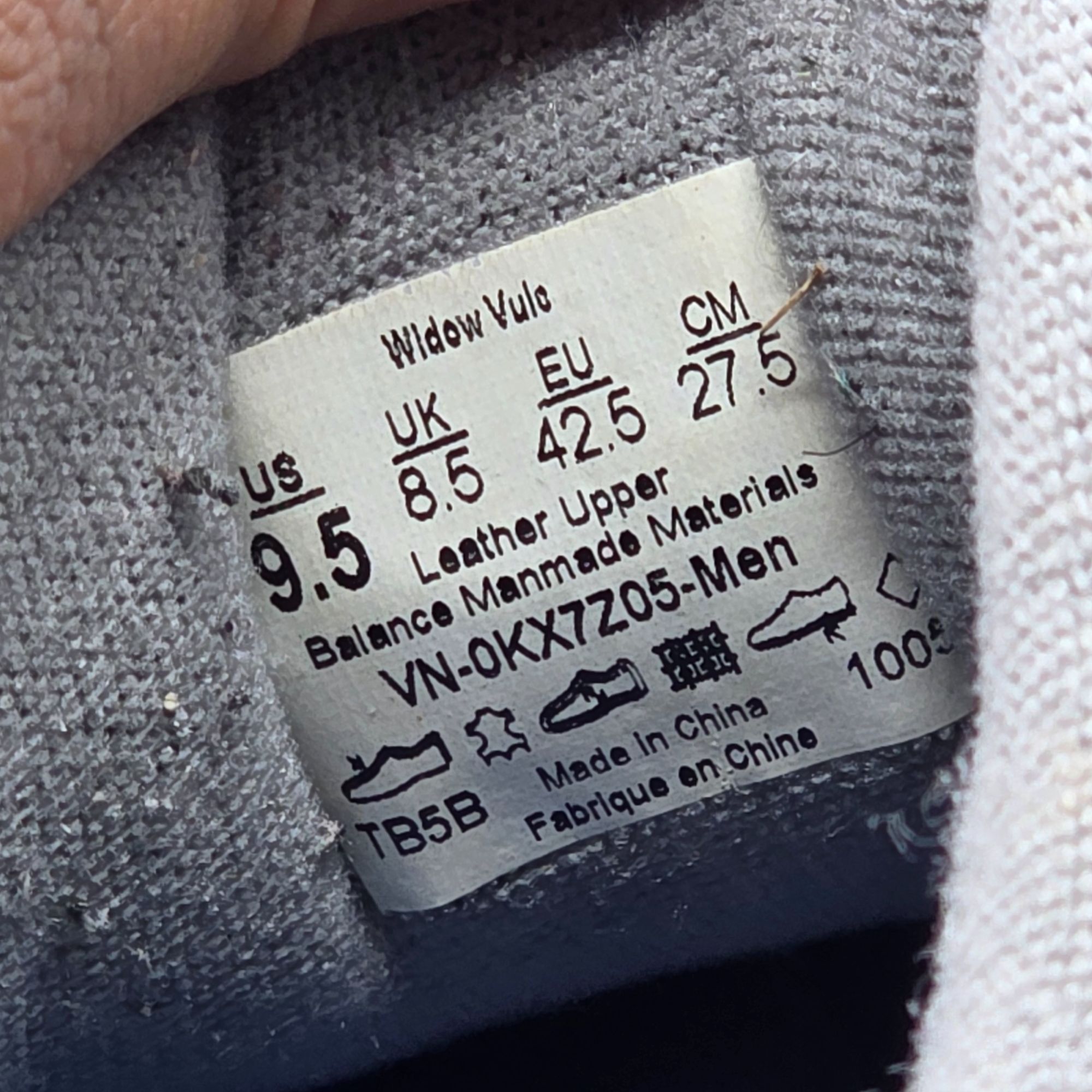 Vans Vans M Widow Vulc Mid Mens Size 9.5 Gray Brown Sneaker Shoes Size US 9.5 / EU 42-43 - 6 Thumbnail