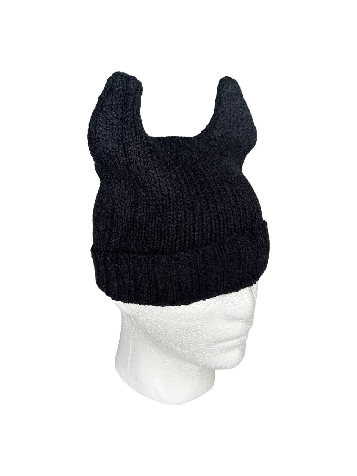 Devil Horn Knitted Beanie Hats☠️