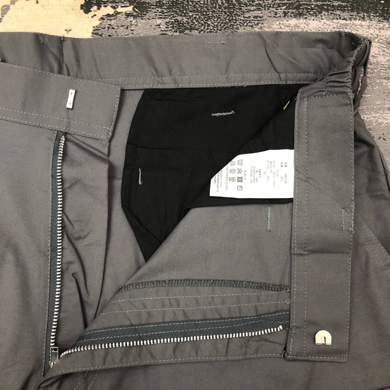 Japanese Brand P91 NWT JAPAN WM FLARED CARGO PANTS Size US 37 - 5 Thumbnail