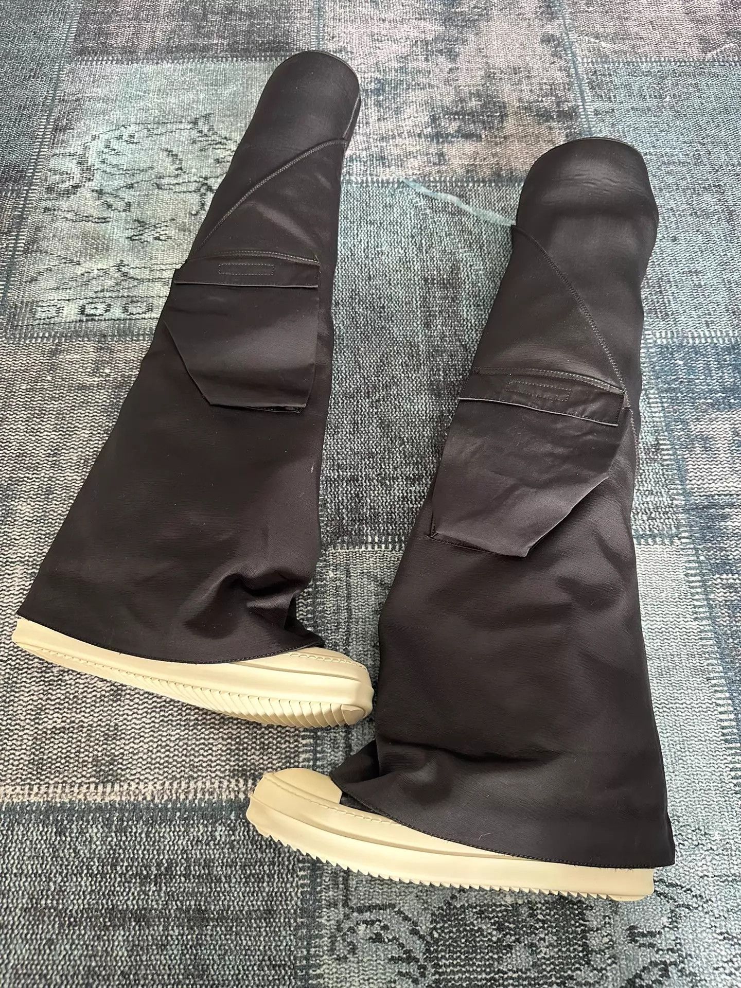 Rick Owens Rick Owens Women's 23SS Pocket Cuff Boot 37 Like New Size US 6.5 / IT 36.5 - 1 Thumbnail