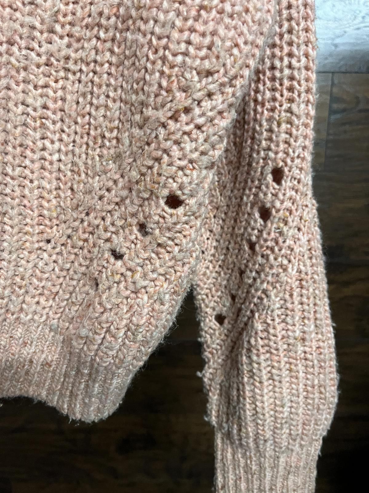 J.Crew Point Sur Chunky Knitted Sweater Pink - S Size S / US 4 / IT 40 - 3 Thumbnail