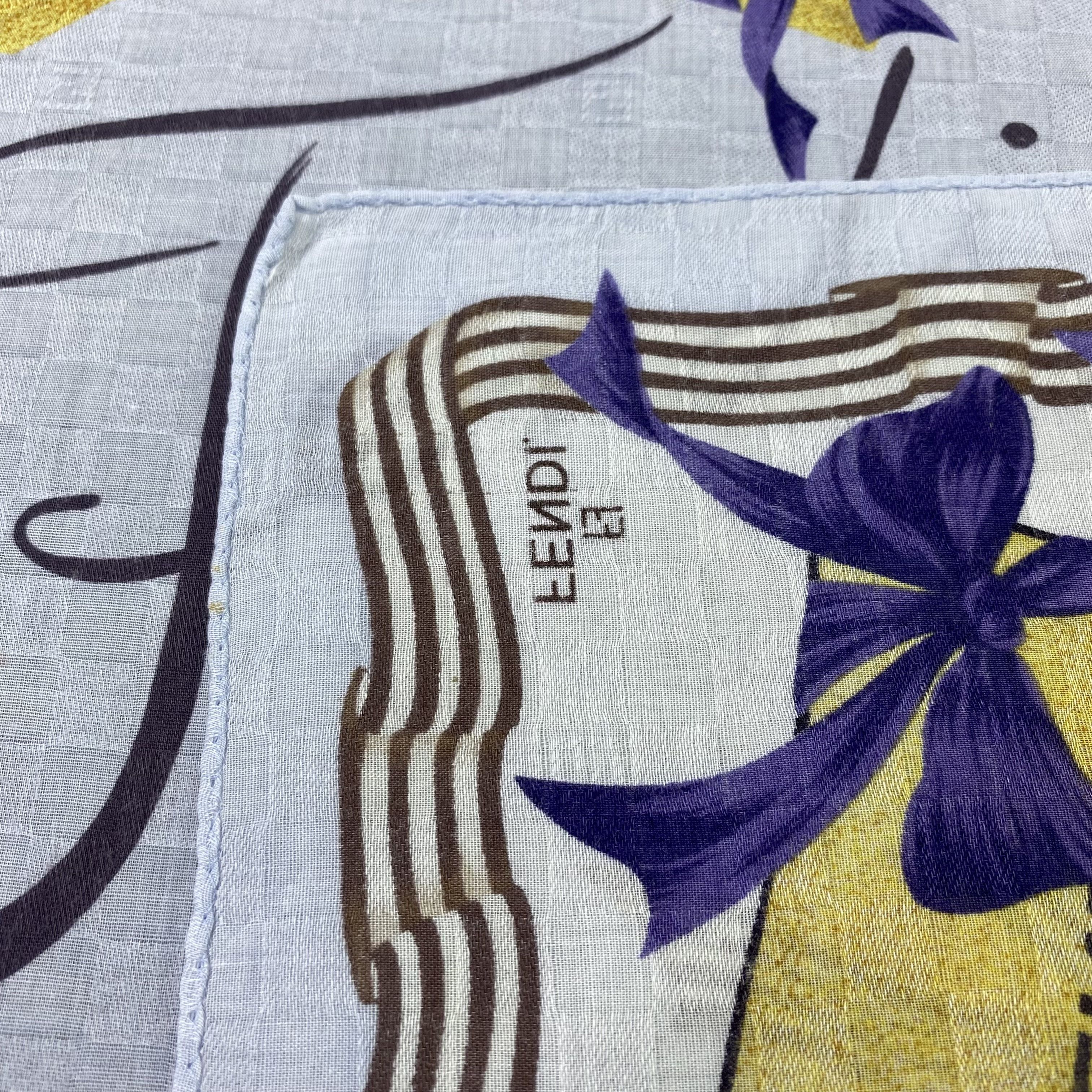 Fendi Fendi Handkerchief / Bandana / Neckerchief-B2110 Size ONE SIZE - 6 Thumbnail