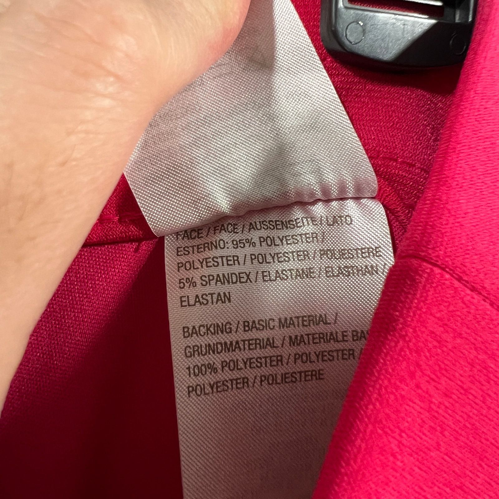 Other Susan Graver Tall LK Fusion Pull-On Crop Pant Passion Size 27" / US 4 / IT 40 - 8 Thumbnail