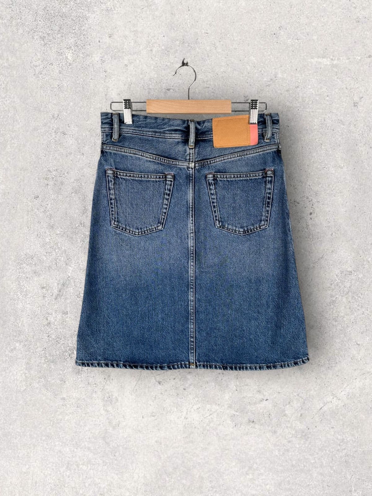 Acne Studios Acne Studios Shadow Mid Denim Skirt Size 25" / US 0 / IT 36 - 2 Thumbnail
