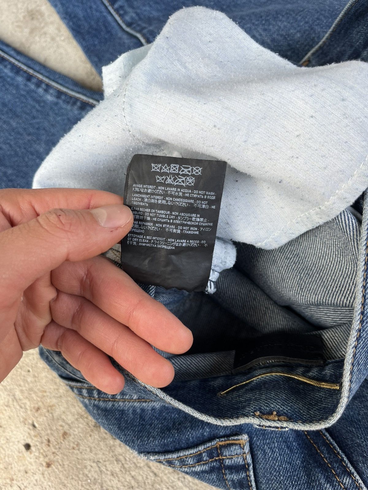 Hedi Slimane × Saint Laurent Paris AW16 Saint Laurent Paris by Hedi Slimane D18 Jeans Denim Size 27" / US 4 / IT 40 - 7 Thumbnail