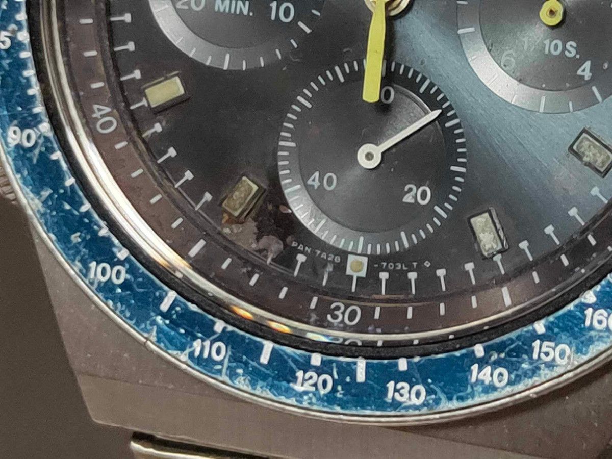 Seiko × Vintage Rare Vintage SEIKO 7A28-703A Pepsi Chronograph Men’s Watch Size ONE SIZE - 7 Thumbnail