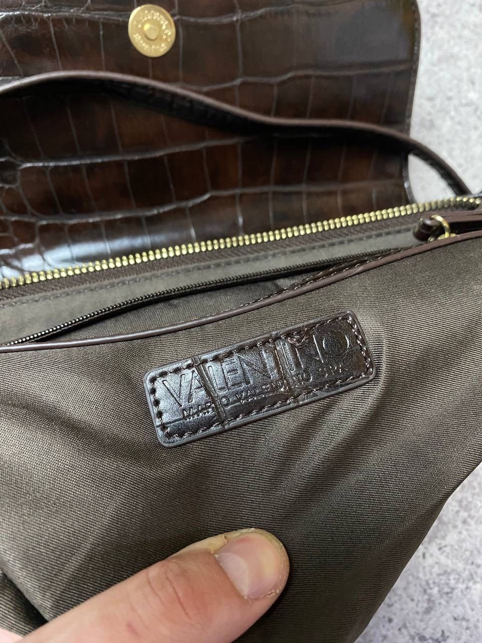 Mario Valentino × Vintage Vintage Mario Valentino Leather Shoulder Bag Size ONE SIZE - 8 Thumbnail