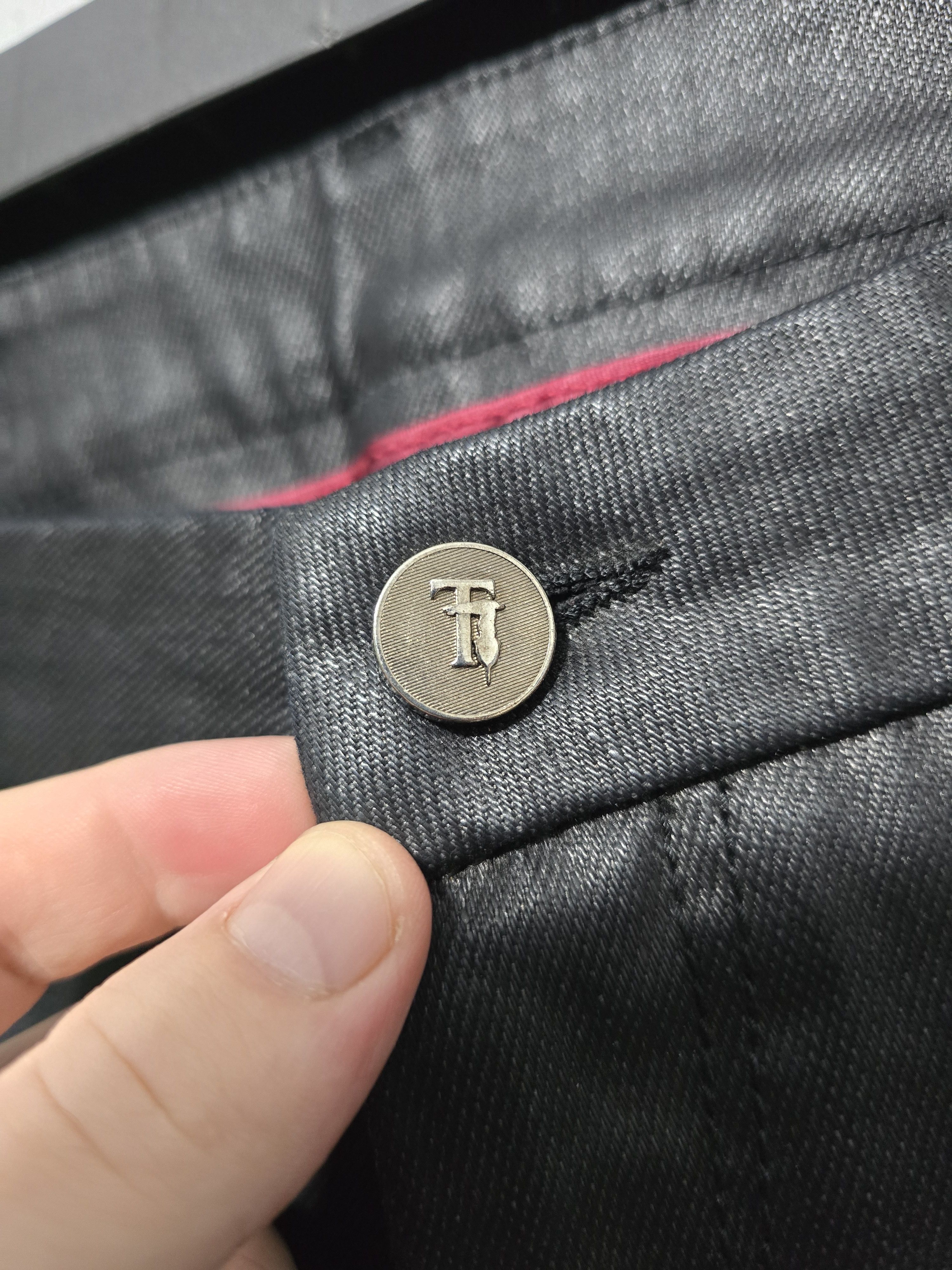 Trussardi TRUSSARDI pants women NERO ZOLFO color Size 28" / US 6 / IT 42 - 7 Thumbnail